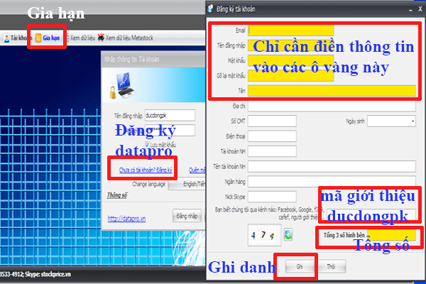 Hướng dẫn cách cài đặt datapro.vn cho Amibroker miễn phí 2 hướng dẫn cách cài đặt datapro