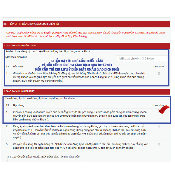 Hướng dẫn cách mở tài khoản chứng khoán Online miễn phí 13 Hướng dẫn cách mở tài khoản chứng khoán Online VPS điền thông tin trang 2