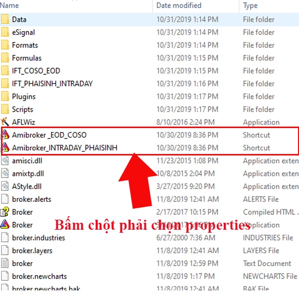 Cách sử dụng wach Lists trong Amibroker và cài đặt database EOD, INTRADAY trong một Amibroker hiệu quả 100% 3 Cách sử dụng wach Lists trong Amibroker và cài đặt database EOD, INTRADAY trong một Amibroker hiệu quả 100%