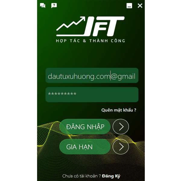 Hướng dẫn cách cập nhật dữ liệu cho Amibroker đơn giản nhất 1 Cách đăng nhập vào phần mềm cập nhật dữ liệu Amibroker