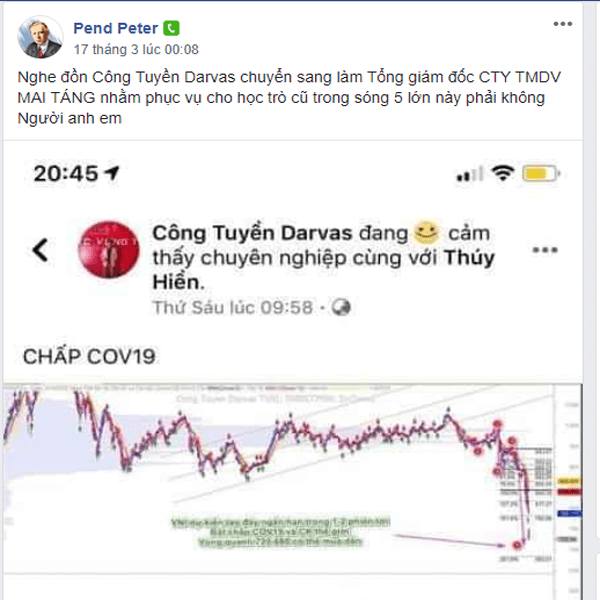 Bài viết chấp Covid của Công Tuyền