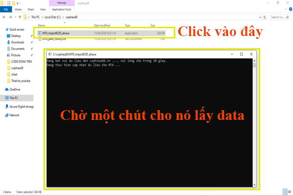Cách cập nhật dữ liệu chứng khoán cho MT4 miễn phí 6 Thiết lập dữ liệu cho Metatrader 4