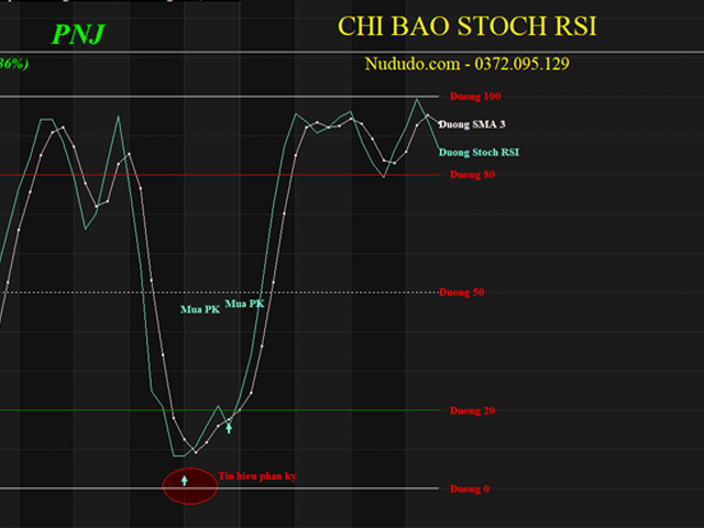 Cách sử dụng chỉ báo Stochastic RSI và code Amibroker 3 Cấu tạo của chỉ báo Stochastic RSI